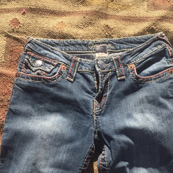 True Religion Blue Jeans W32”XL33” - Picture 2 of 8